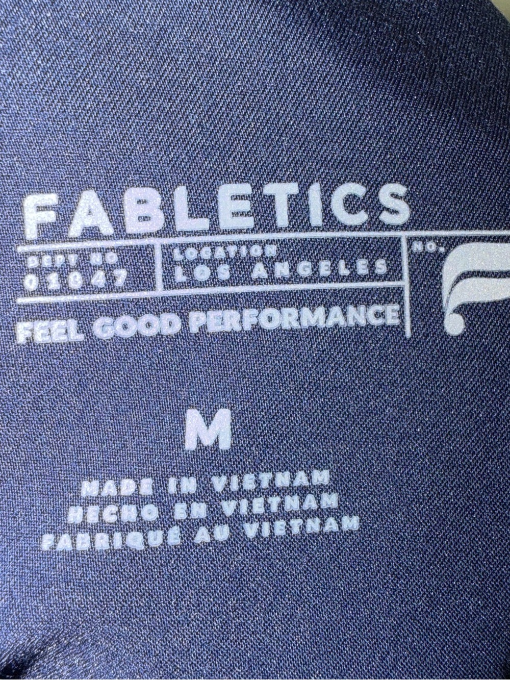 Fabletics Womens Mid-Rise On-Call Scrub Jogger Medium Navy - Picture 5 of 8